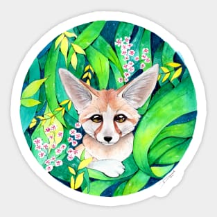 Fennec Fox Sticker